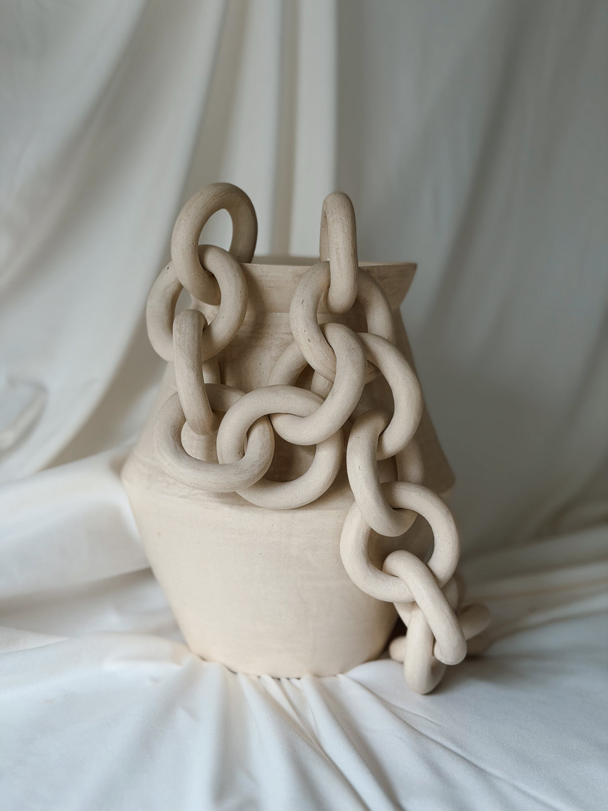 Ceramic Chain Vessel #13