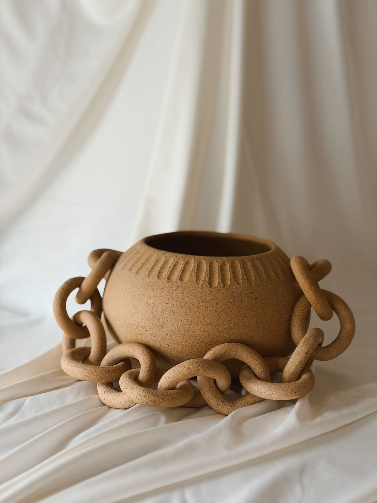 Ceramic Chain Vessel #11
