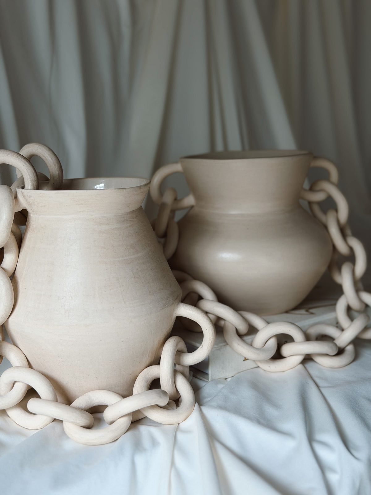 Ceramic Chain Vessel #15