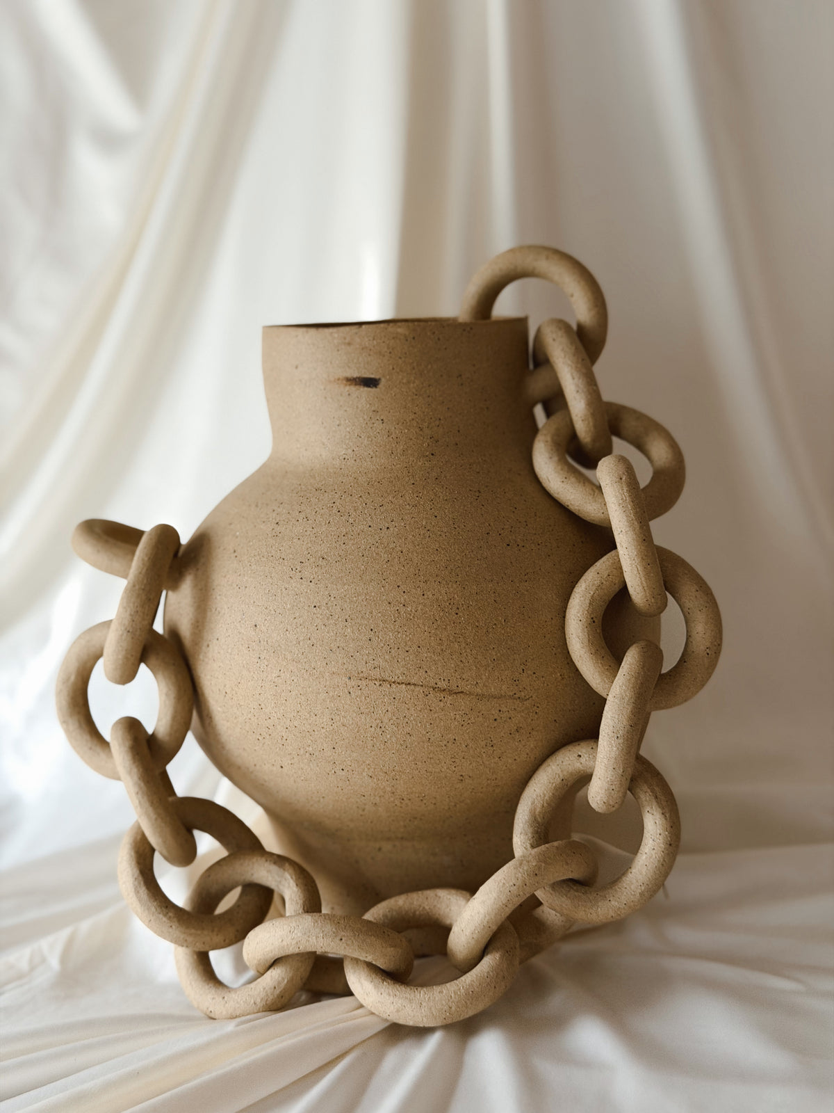 Ceramic Chain Vessel #09