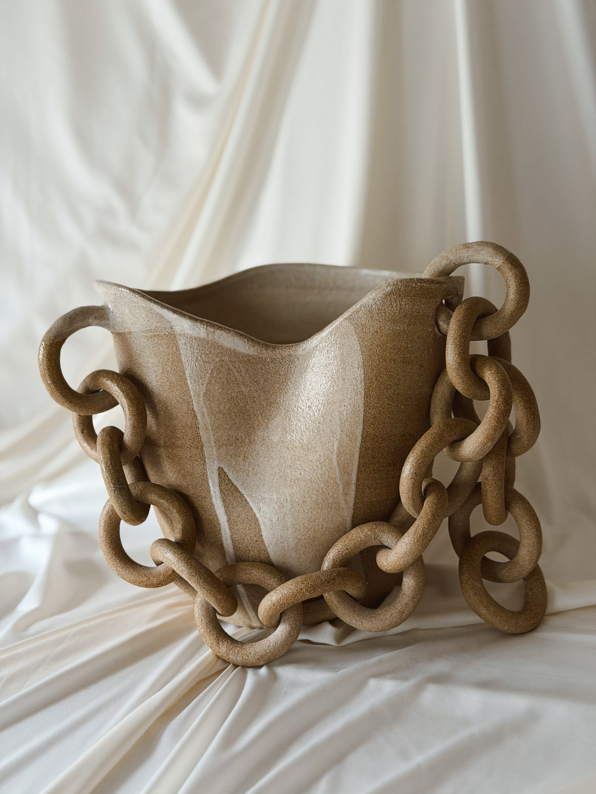 Ceramic Chain Vessel #07