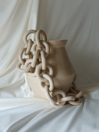 Ceramic Chain Vessel #13