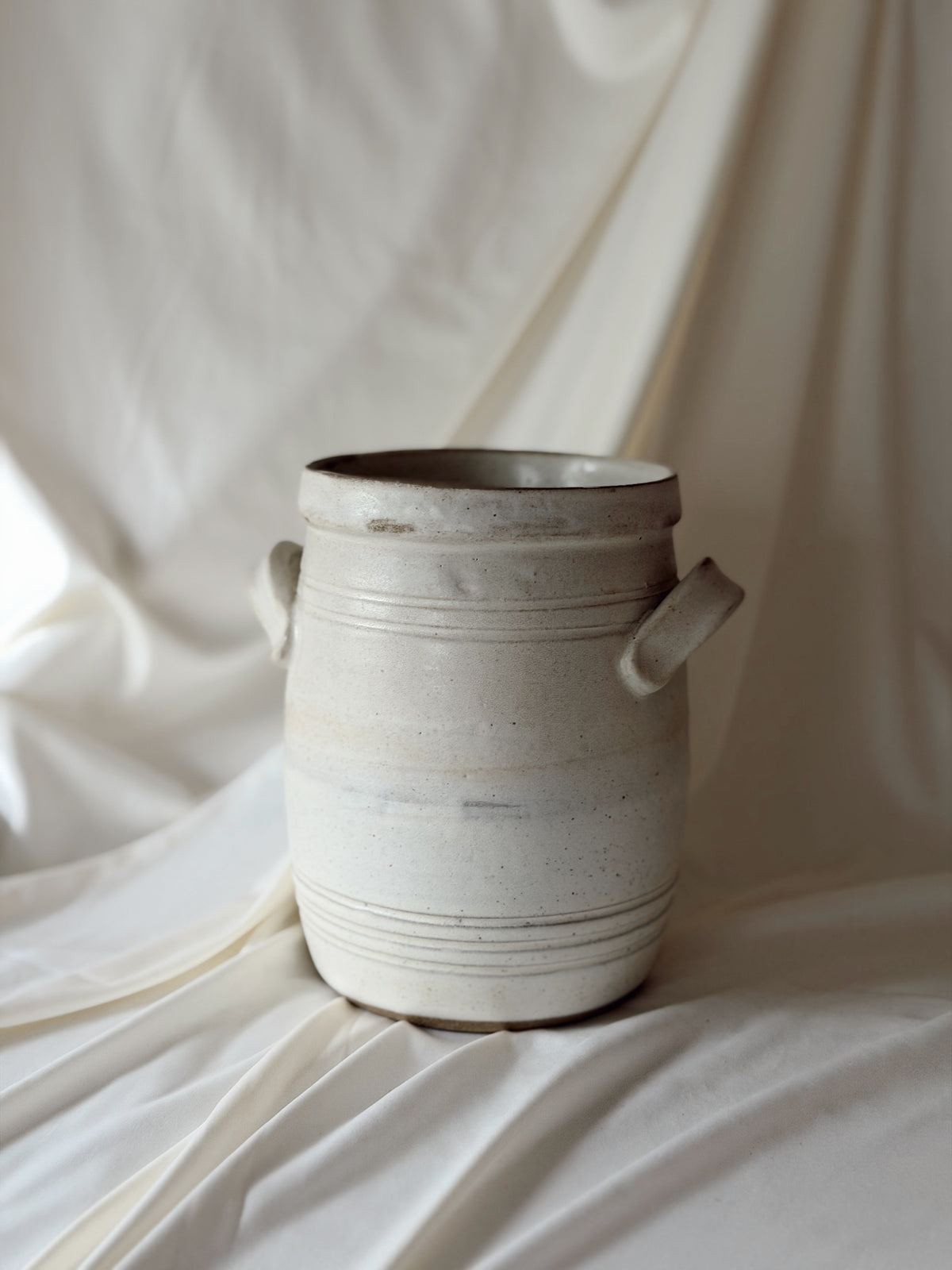 Farmhouse Ceramic Jar