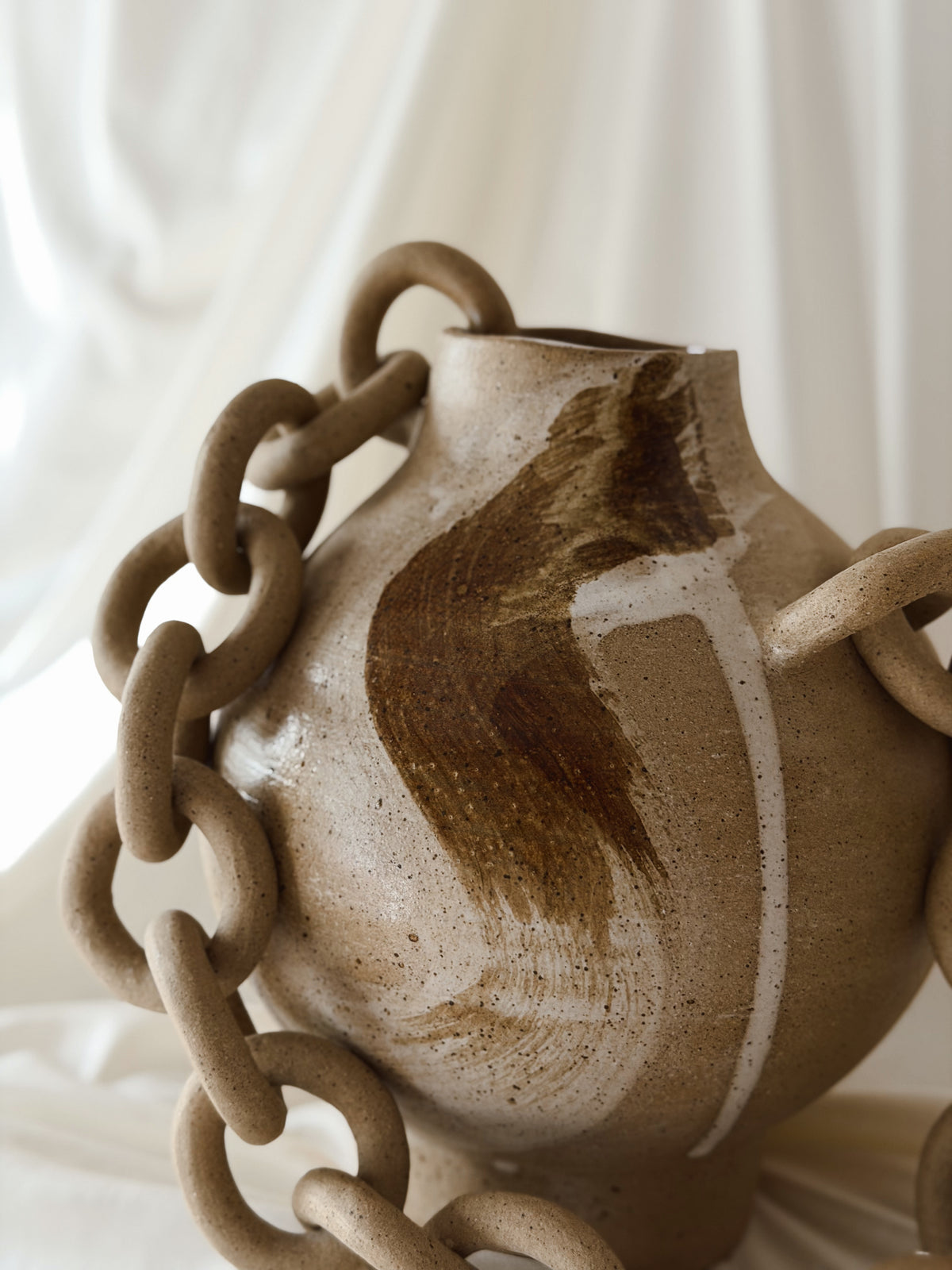 Ceramic Chain Vessel #14