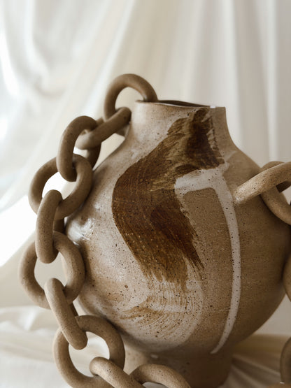 Ceramic Chain Vessel #14