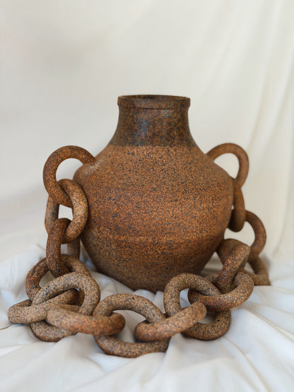 Ceramic Chain Vessel #17