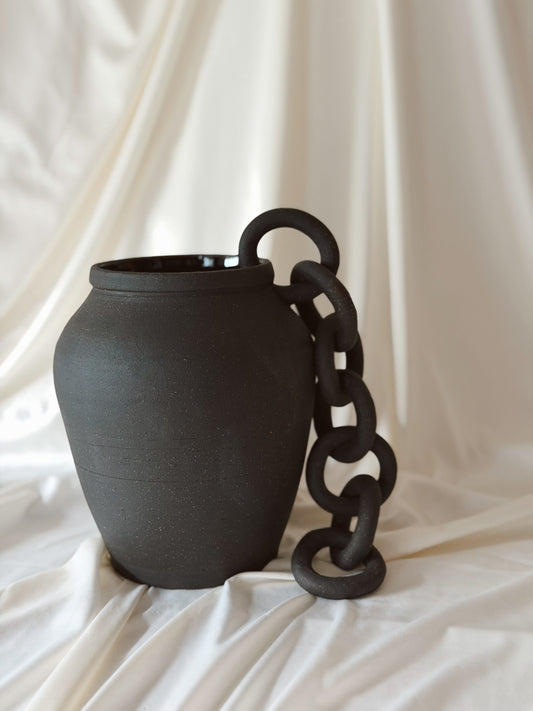 Ceramic Chain Vessel #06