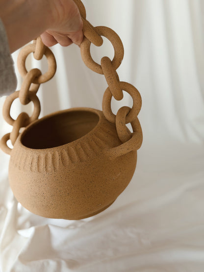 Ceramic Chain Vessel #11