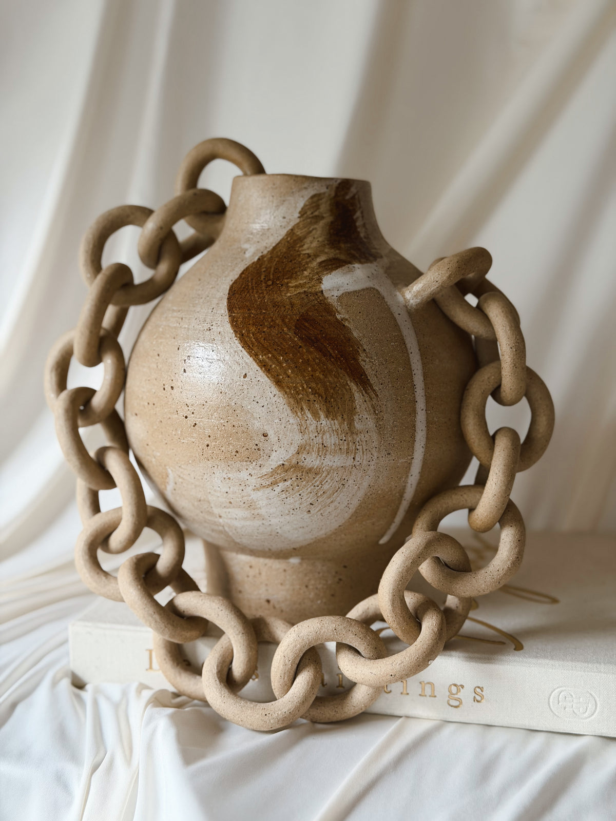 Ceramic Chain Vessel #14