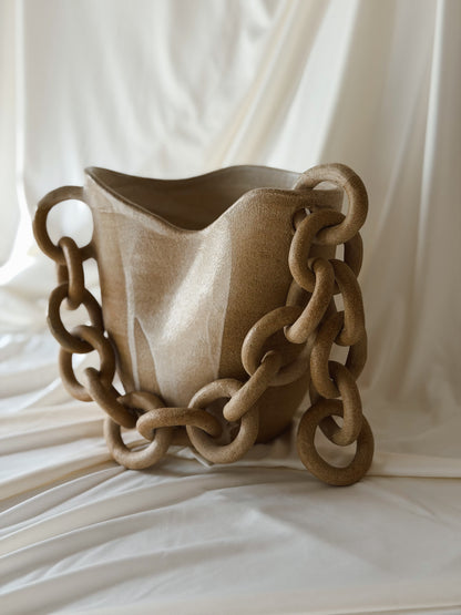 Ceramic Chain Vessel #07