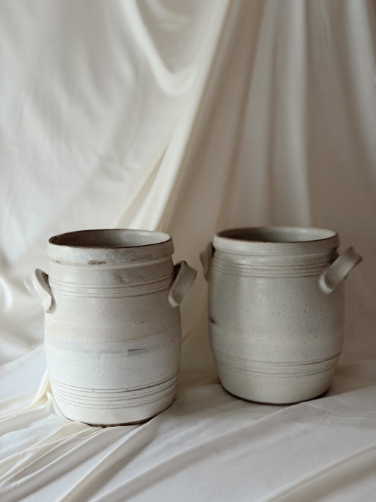 Farmhouse Ceramic Jar