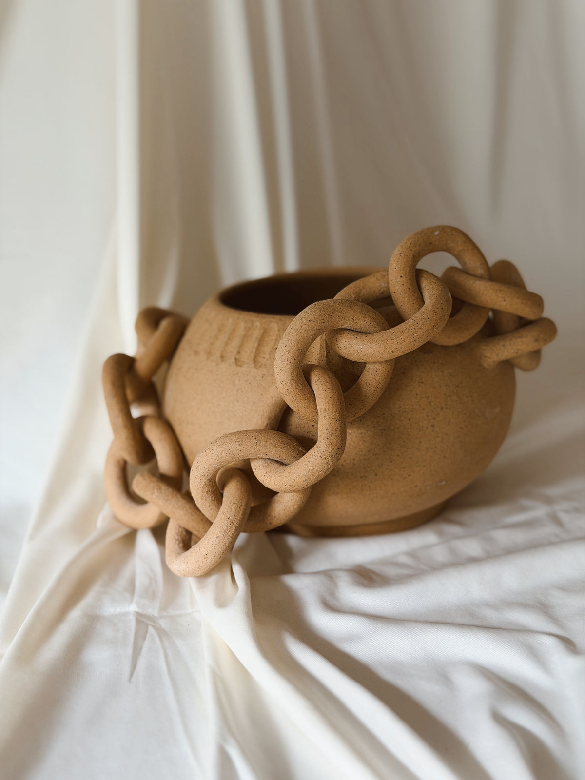 Ceramic Chain Vessel #11