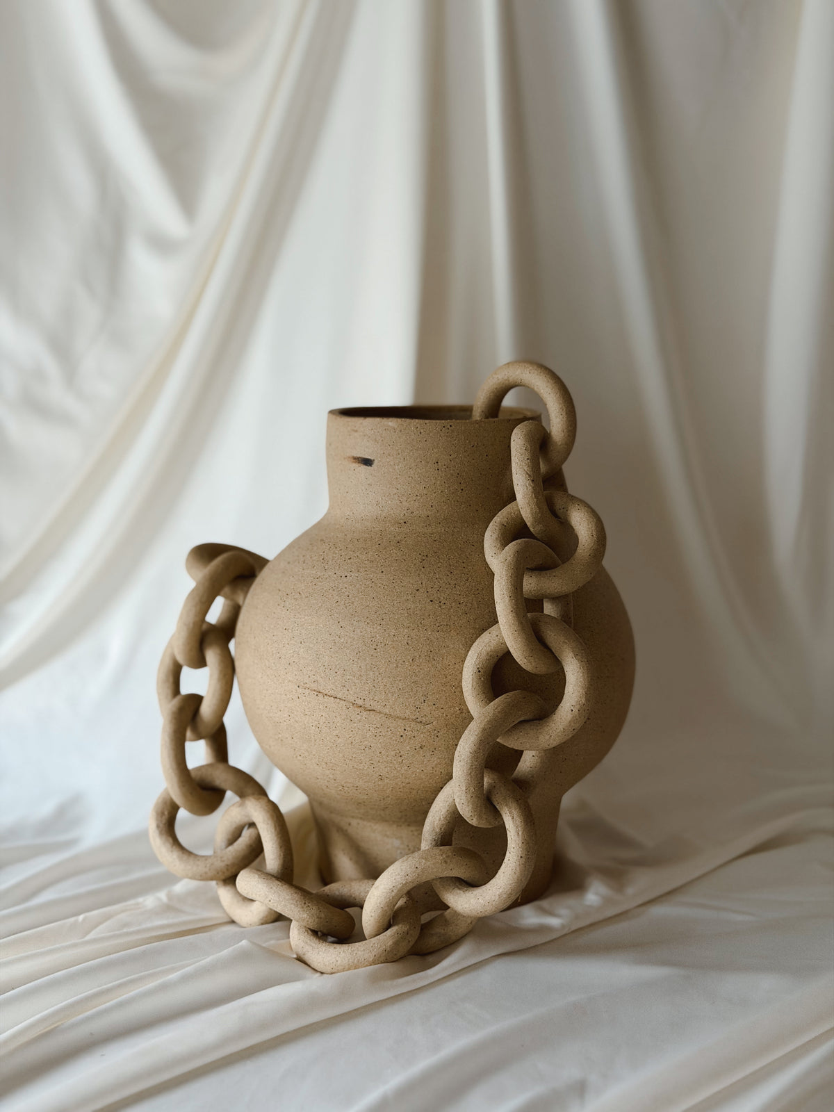 Ceramic Chain Vessel #09