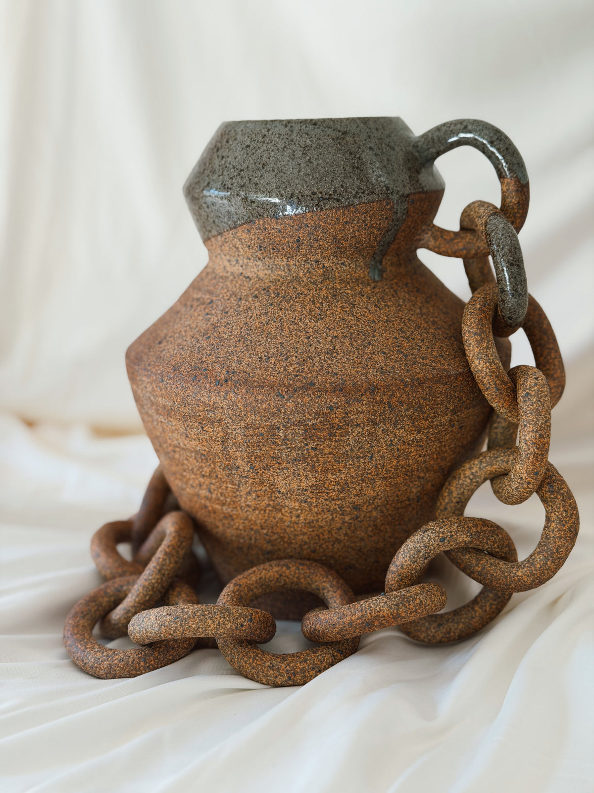 Ceramic Chain Vessel #16