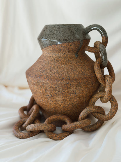 Ceramic Chain Vessel #16