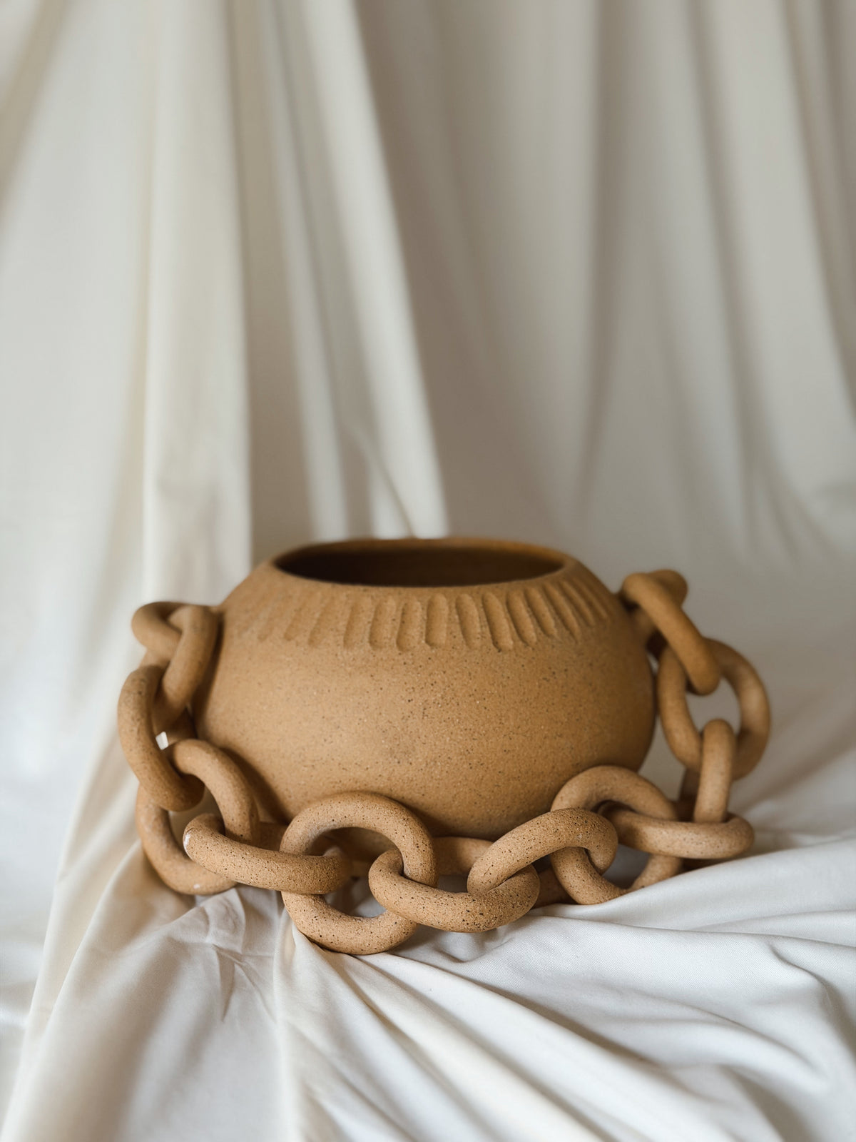 Ceramic Chain Vessel #11