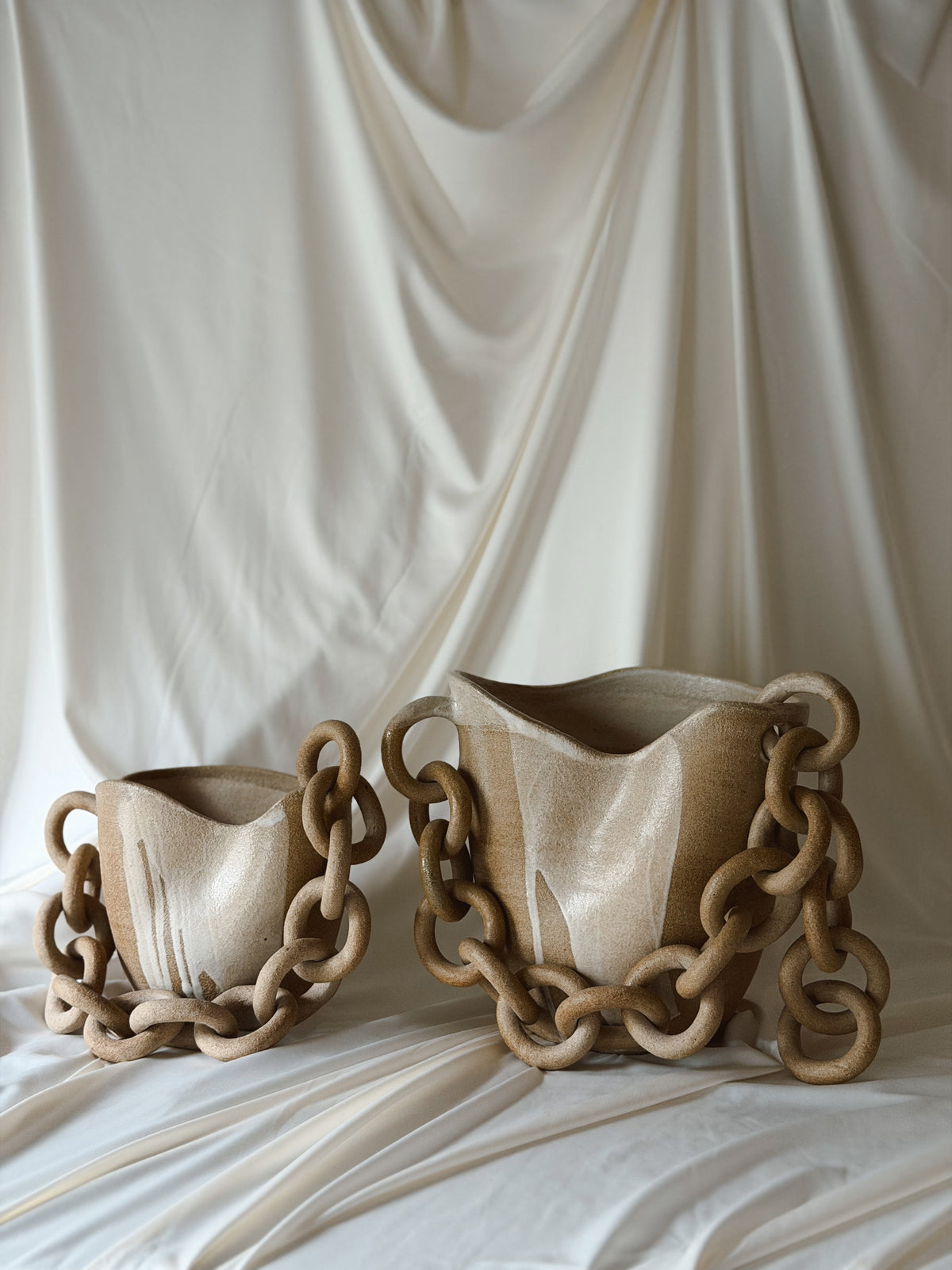 Ceramic Chain Vessel #07