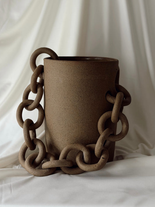 Ceramic Chain Vessel #01