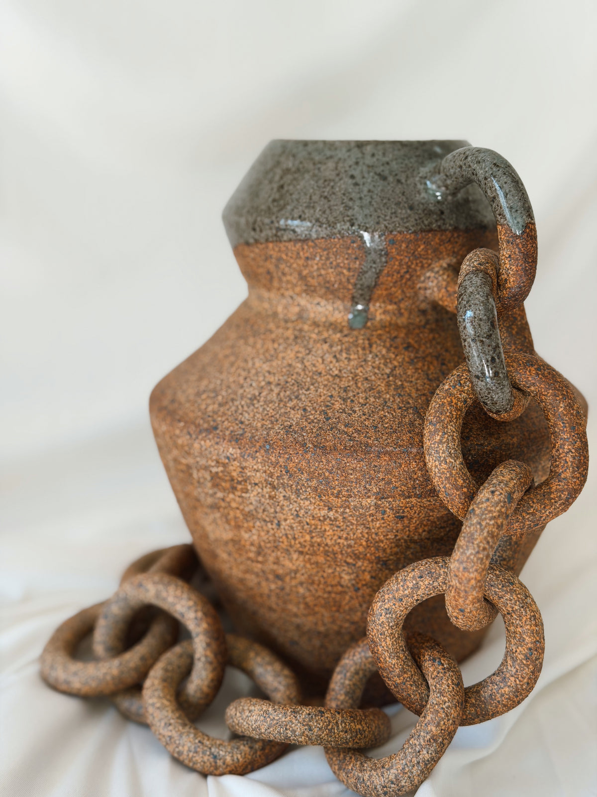 Ceramic Chain Vessel #16