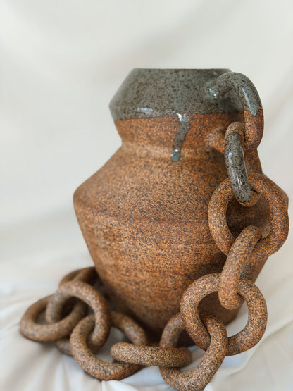 Ceramic Chain Vessel #16