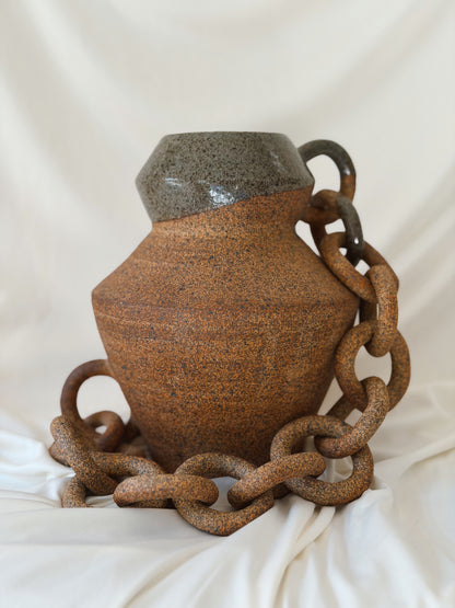 Ceramic Chain Vessel #16