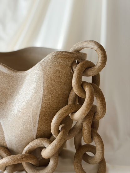 Ceramic Chain Vessel #07