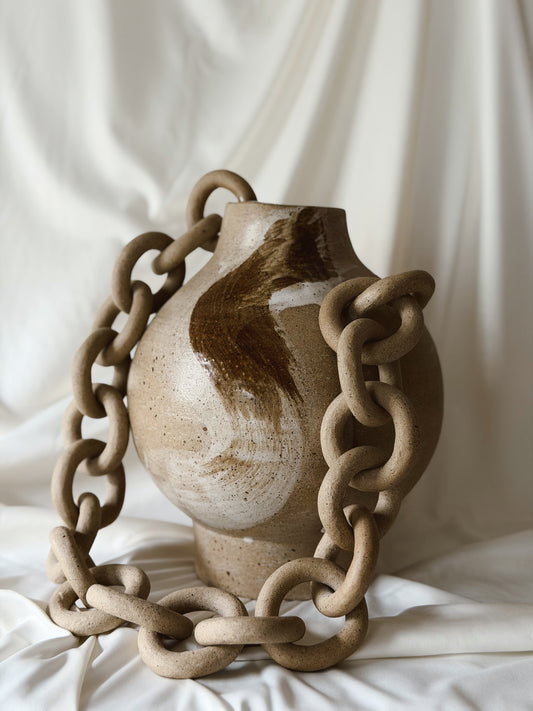 Ceramic Chain Vessel #14