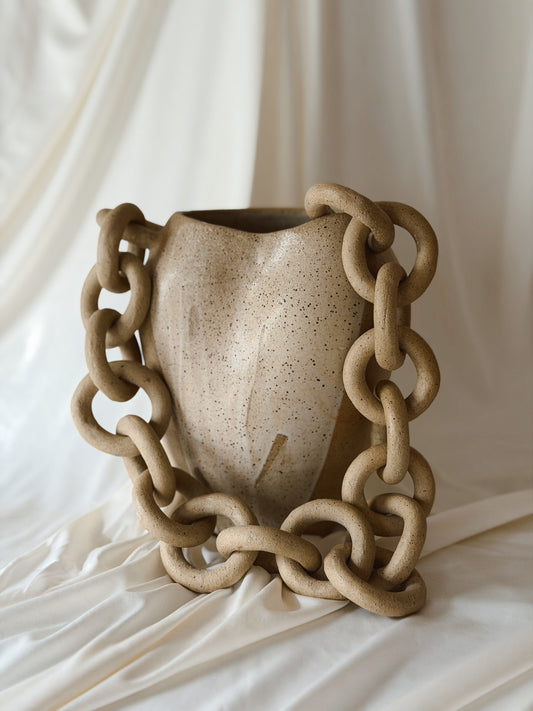 Ceramic Chain Vessel #10