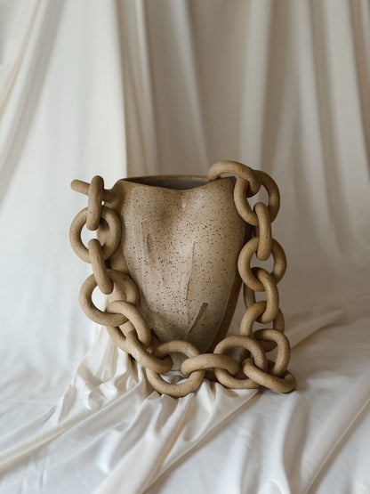 Ceramic Chain Vessel #10